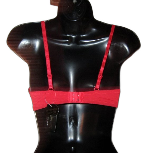 Youmita 34C Red Cage Demi Push Up Bra NWT - Picture 12 of 14